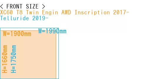 #XC60 T8 Twin Engin AWD Inscription 2017- + Telluride 2019-